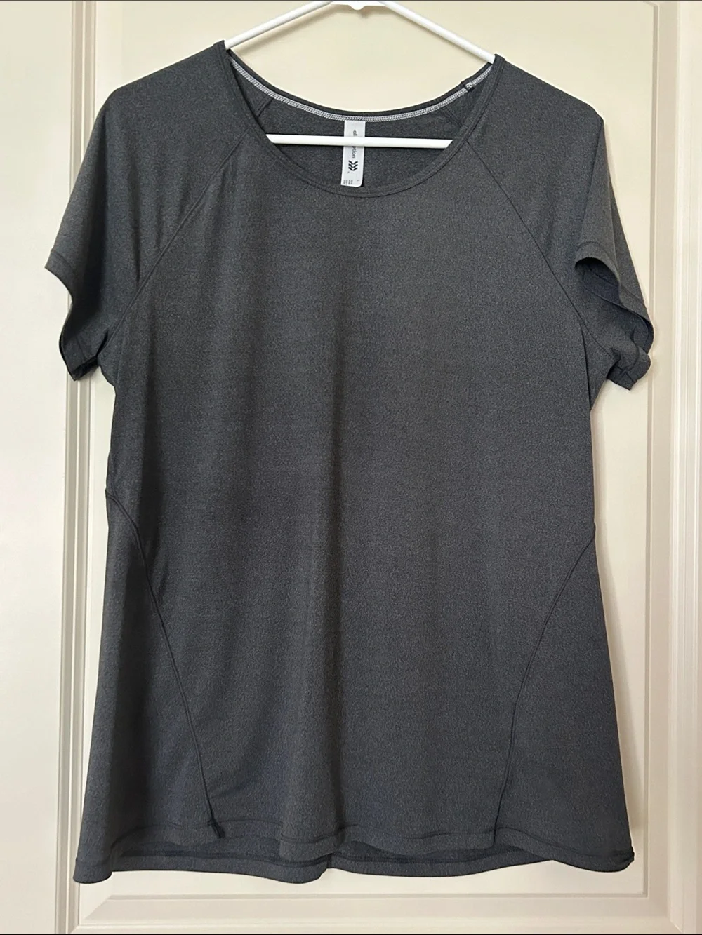 all in motion Short Sleeve Athletic Tee - Charcoal